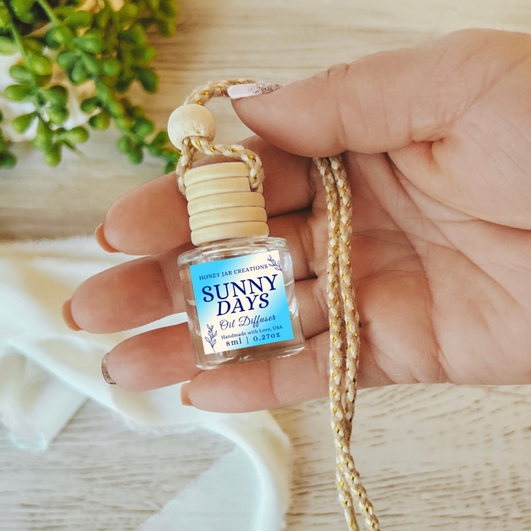 Hanging Car Diffusers | Sunny Days |