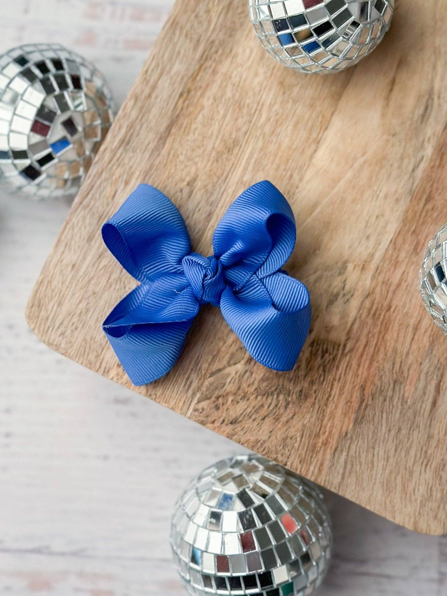 Black Original Grosgrain Hair Bow - Alligator Clip - 3":