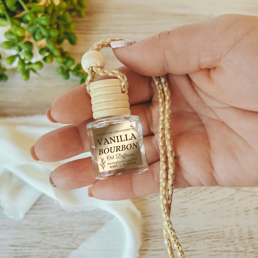 Hanging Car Diffusers | Vanilla Bourbon |