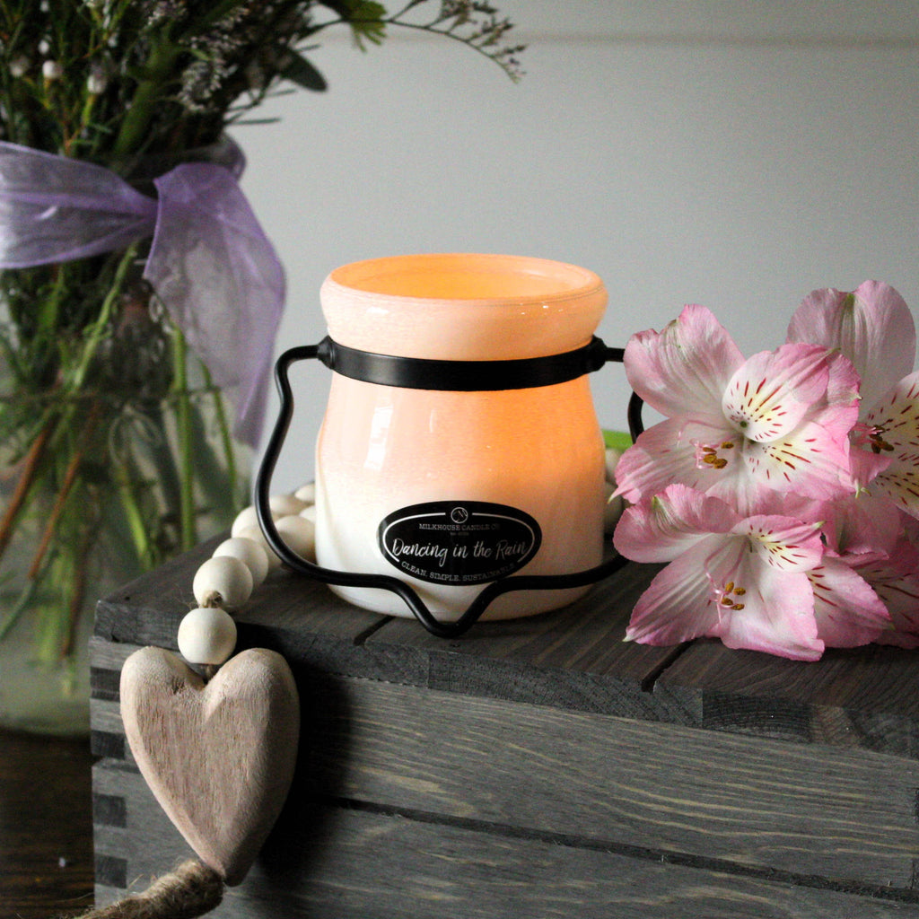 5 oz Cream Jar Candle: Dancing in the Rain