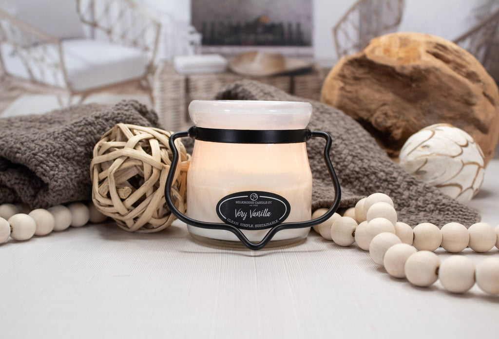 5 oz Cream Jar Candle: Very Vanilla