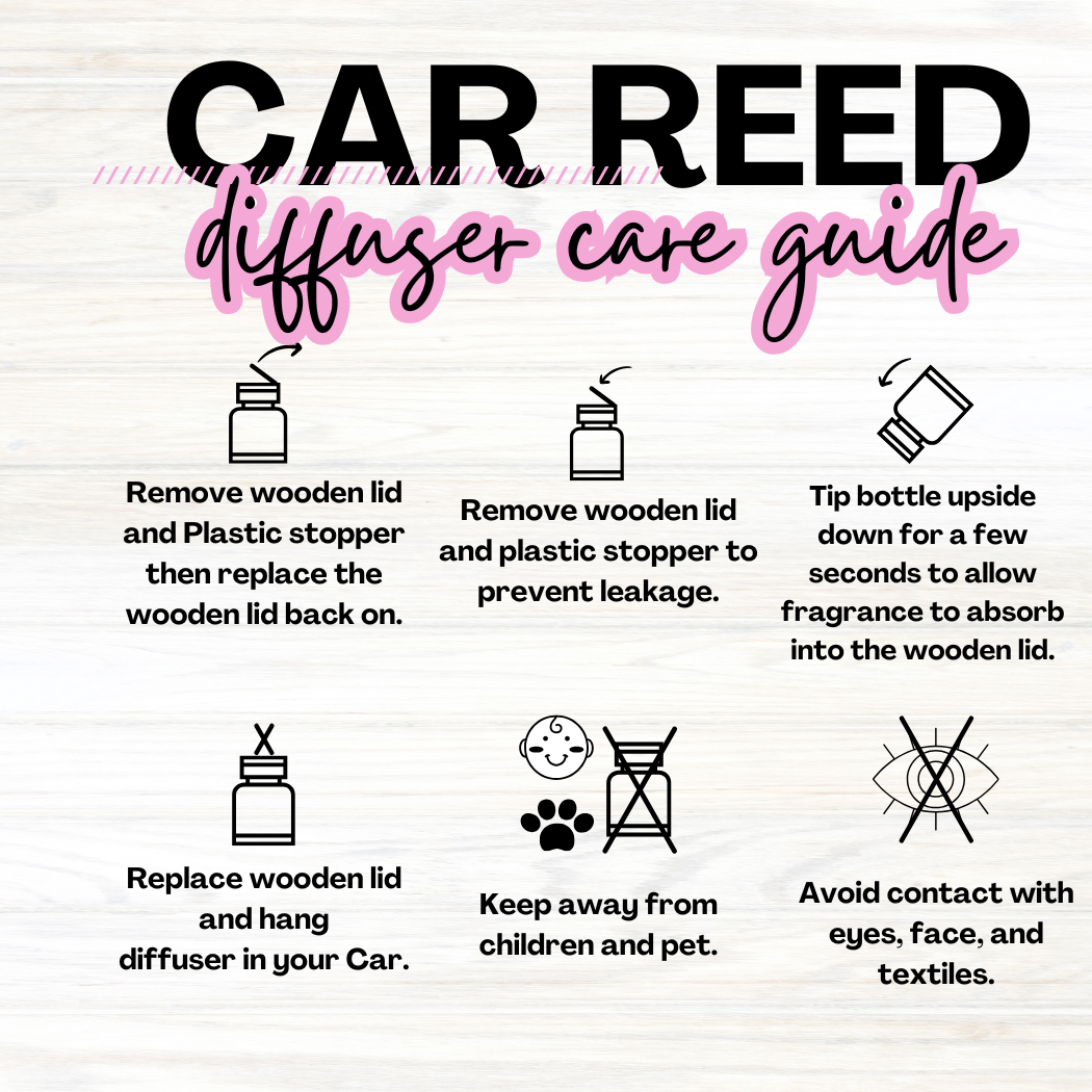 Hanging Car Diffuser | Strawberry Pound Cake |
