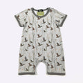 Duck Flight Boy Romper: 0/6mo