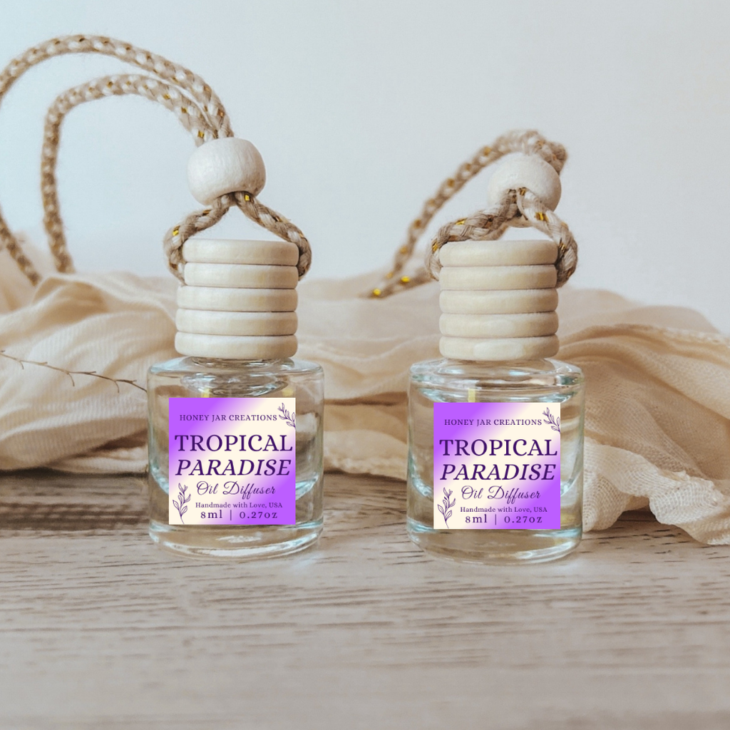 Hanging Car Diffusers | Tropical Paradise |