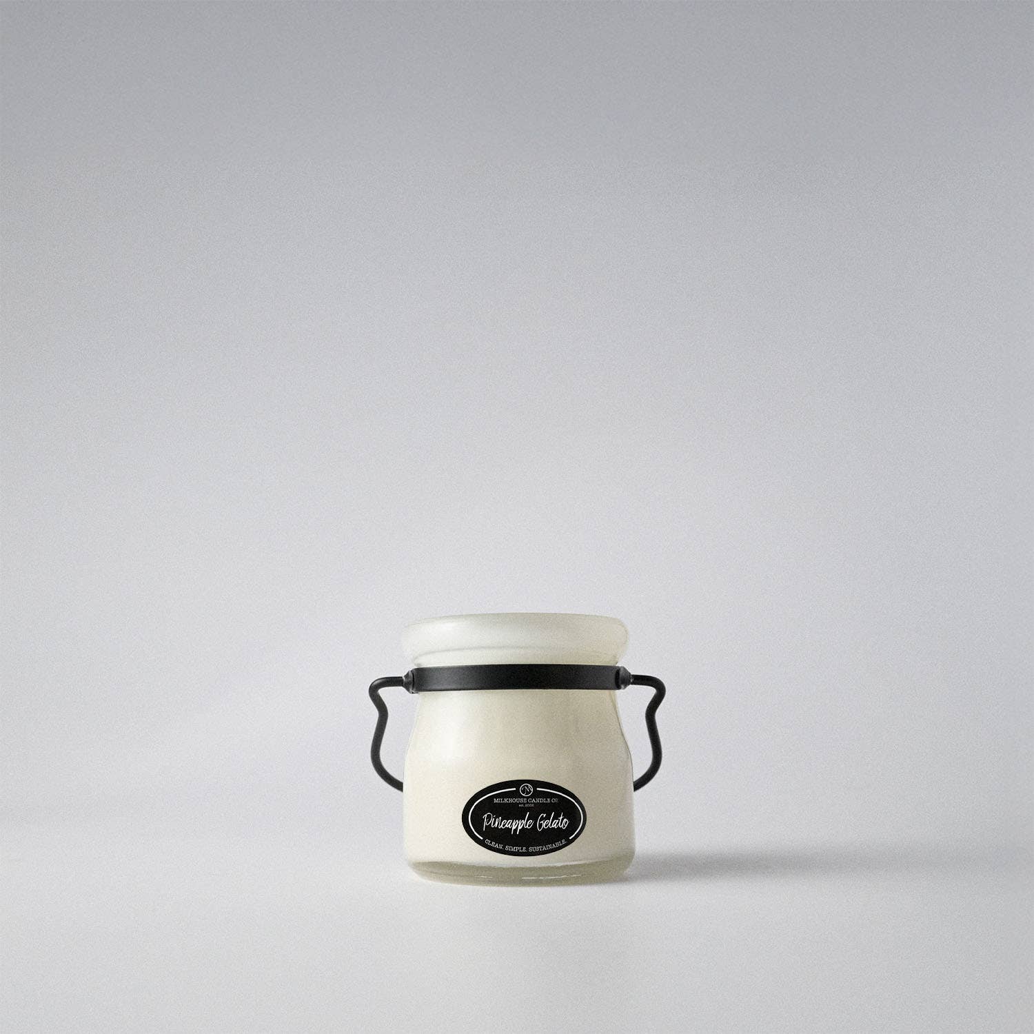 5 oz Cream Jar Candle: Pineapple Gelato