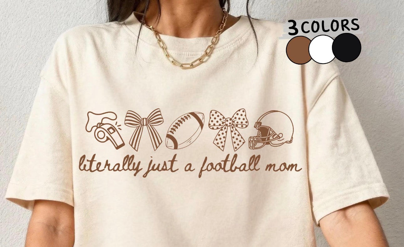 Literally a football mom