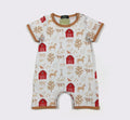 Apple Homestead Boy Romper