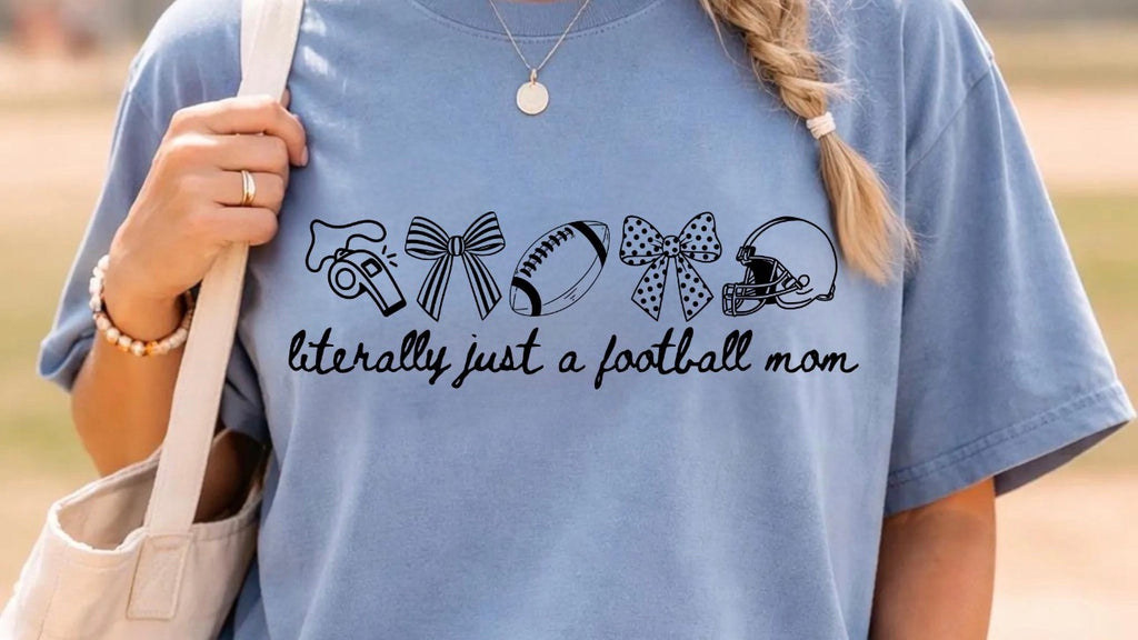 Literally a football mom