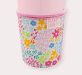 Blush Rainbow Garden Coffee Cup Sleeve