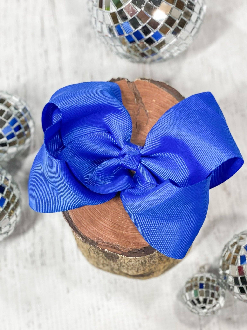 Light blue Classic Grosgrain Hair Bow - Alligator Clip - 4.5": Light Blue