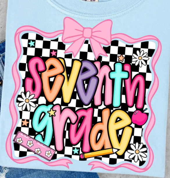 PREPPY GRADE SHIRT WITH BOW