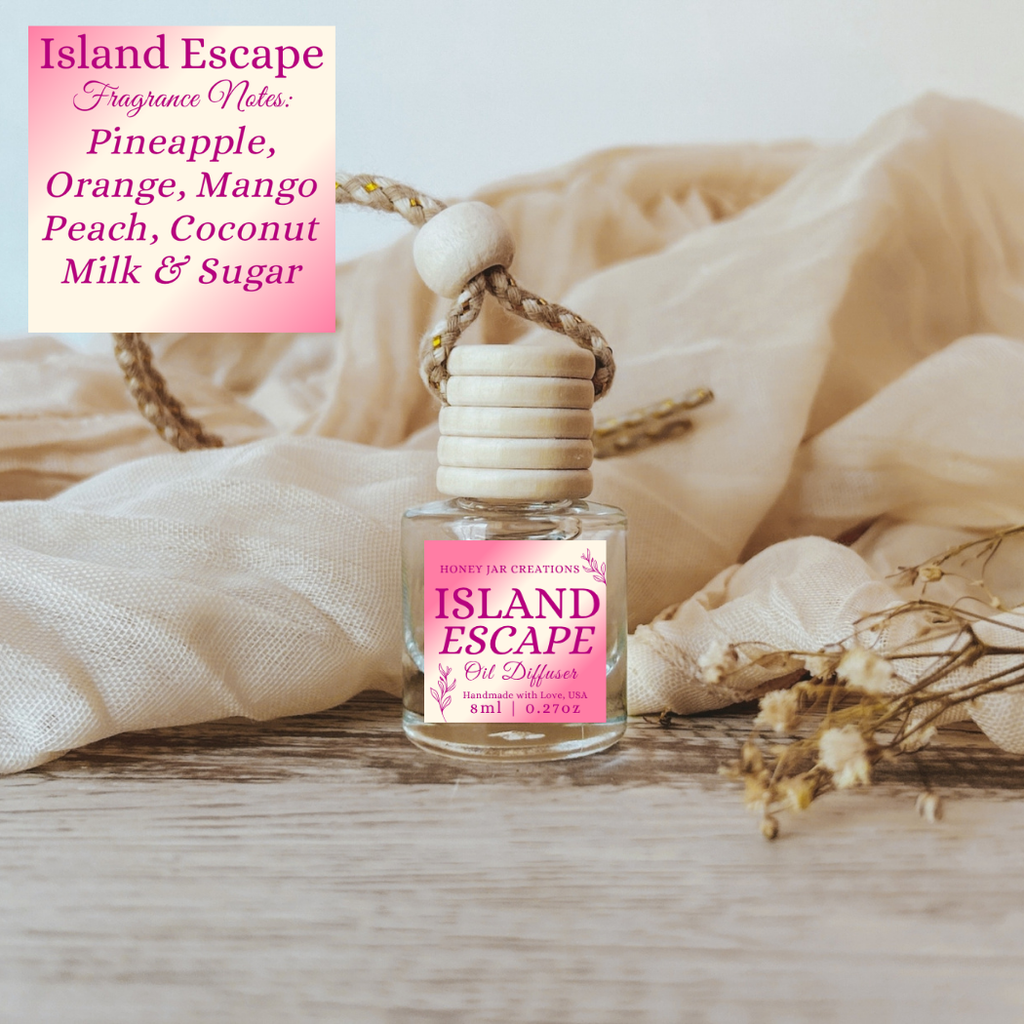 Hanging Car Diffusers | Island Escape |