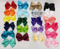 PURPLE: 8" Hair Bows: Purple