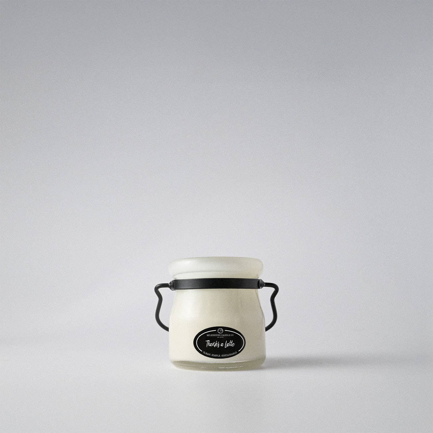 5 oz Cream Jar Candle: Thanks a Latte