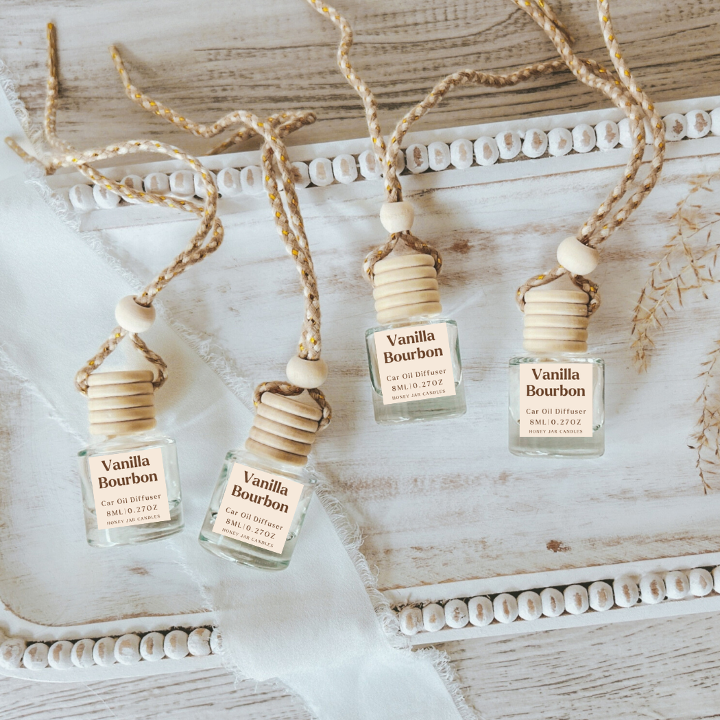 Hanging Car Diffusers | Vanilla Bourbon |