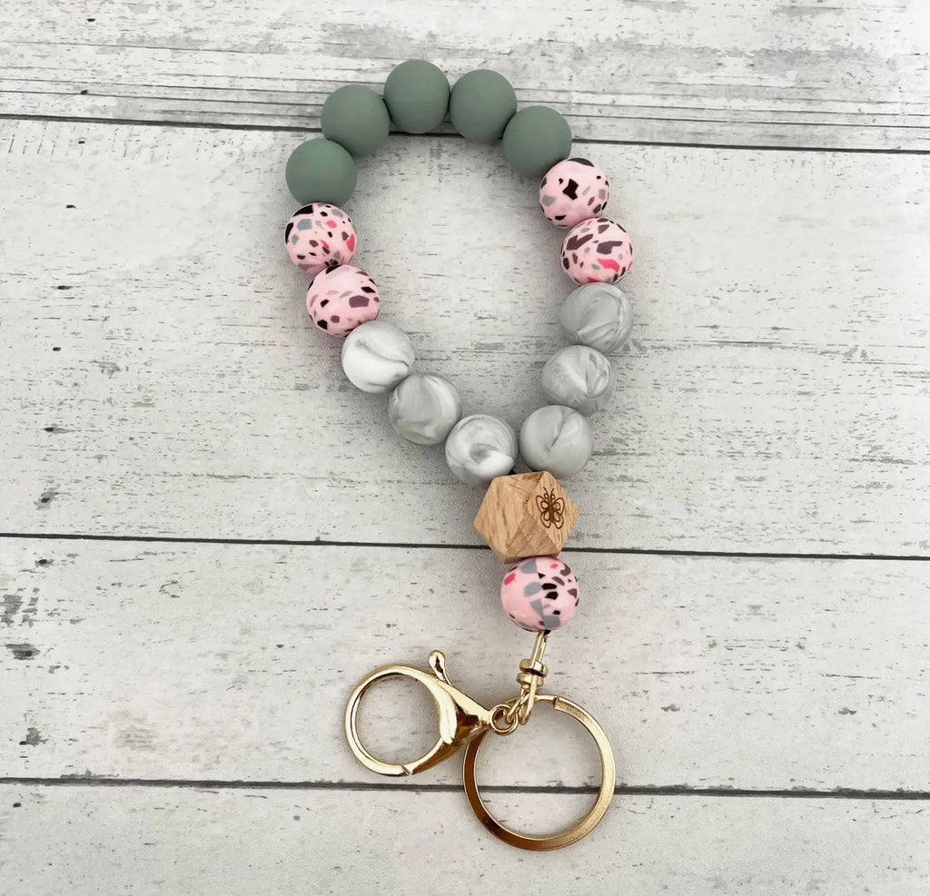 Camouflage Silicone Keychain