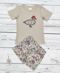 2 Piece Tan Camo Duck Set