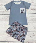 2 piece camo lab set
