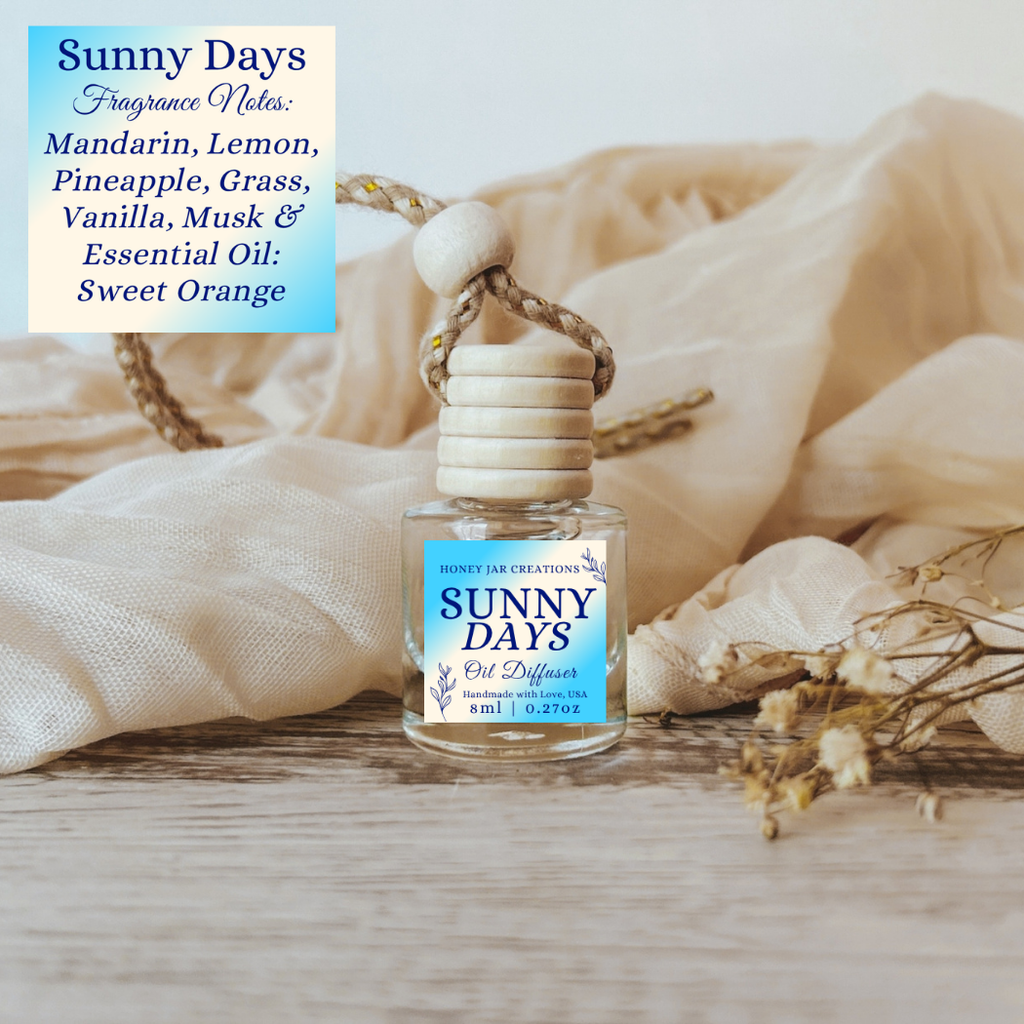 Hanging Car Diffusers | Sunny Days |