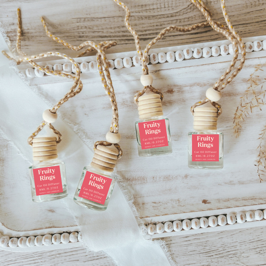 Hanging Car Diffusers | Fruity Rings |
