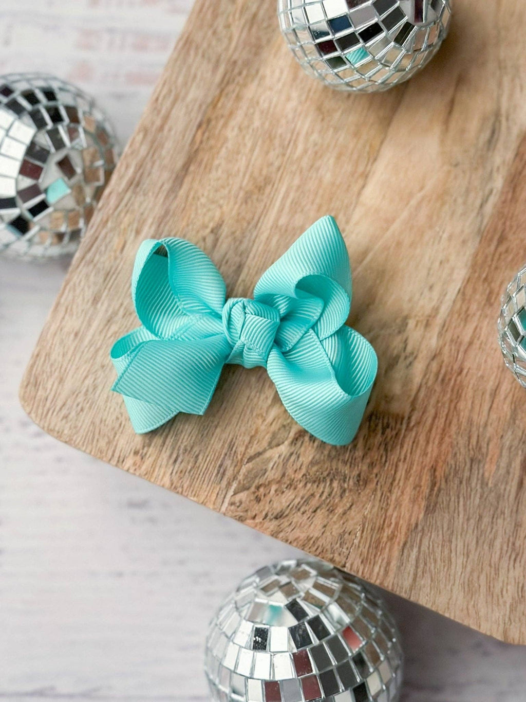 Black Original Grosgrain Hair Bow - Alligator Clip - 3":