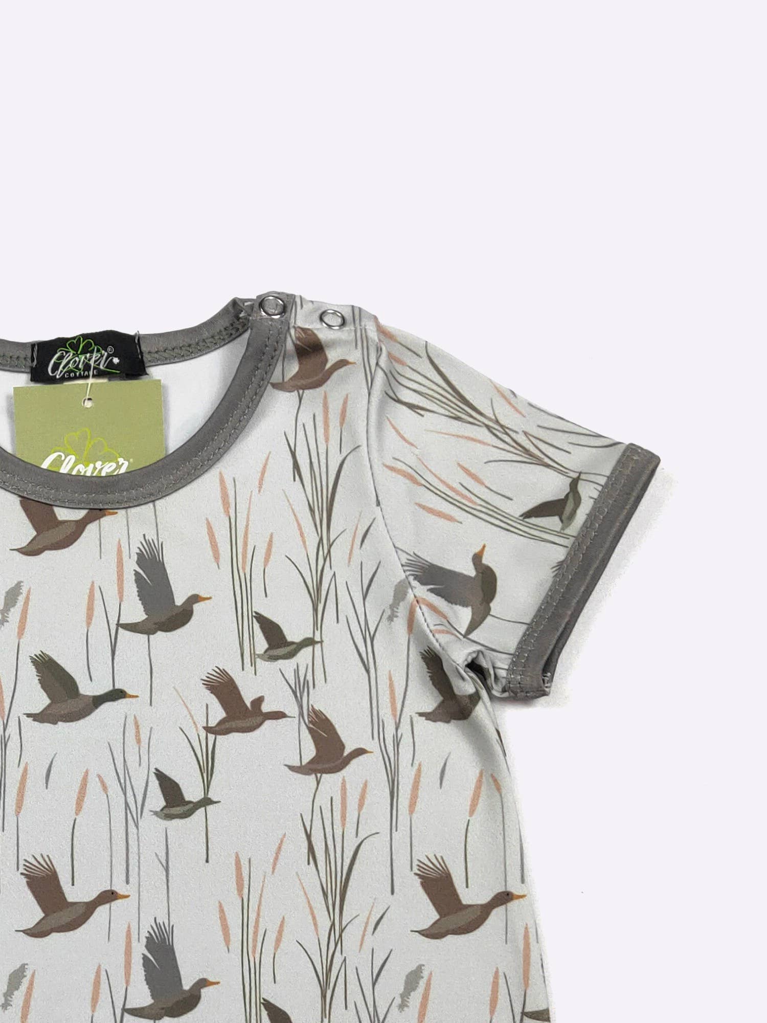 Duck Flight Boy Romper: 6/12mo