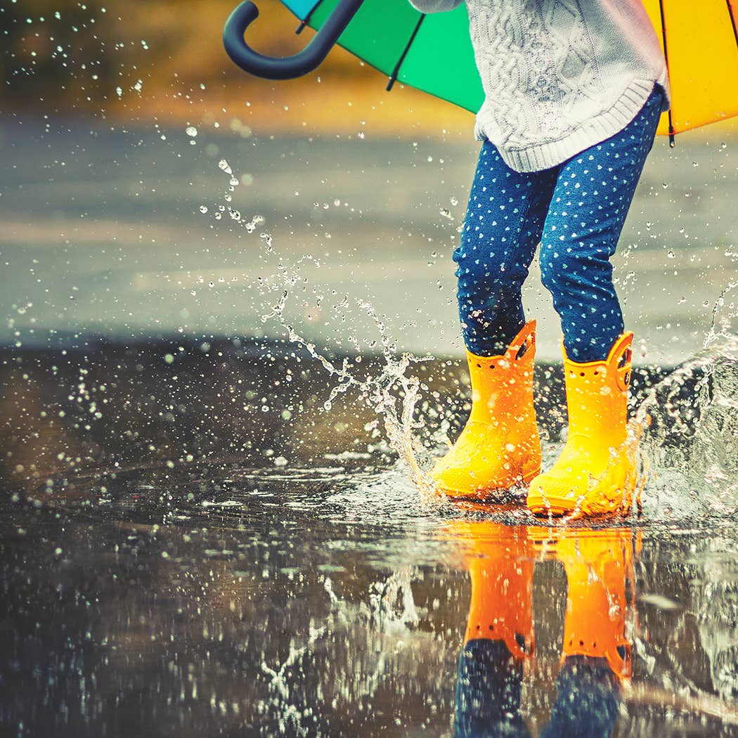 5 oz Cream Jar Candle: Dancing in the Rain