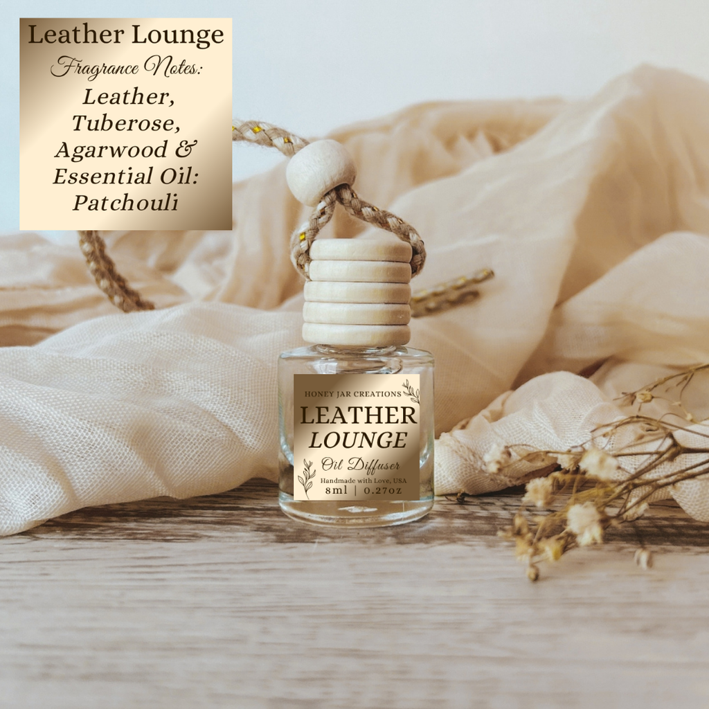 Hanging Car Diffusers | Leather Lounge |