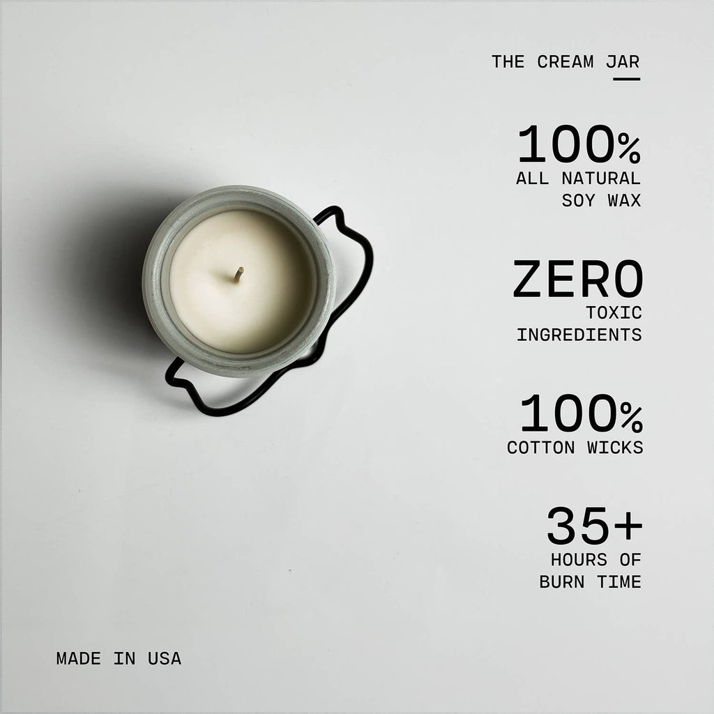 5 oz Cream Jar Candle: Dancing in the Rain