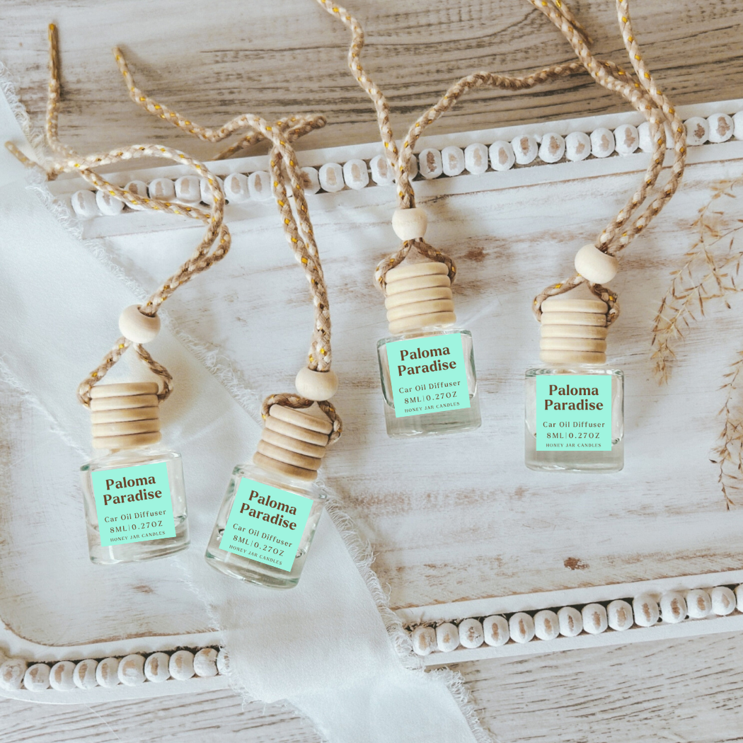 Hanging Car Diffusers | Paloma Paradise |